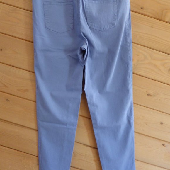 Soft Surroundings Pastel Blue Waistband Pull On Casual Ankle Pants 29228 S - Picture 7 of 11